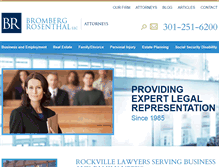 Tablet Screenshot of brsglaw.com